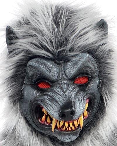 Amscan Hungry Howler Werewolf Costume For Kids, Small (4-6), With Plaid Shirt, Furry Mask And Gloves
