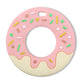 Infantso Soft Silicone Teether For Baby Teething, Donut Teether Toy For 012 Months, Bpa Free Silicone Soothing Baby Teether | B