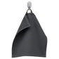 SALVIKEN 100% Cotton Washcloth for Wiping Face, Changing Diapers, runny Nose (Anthracite) 30x30 cm (12x12 )
