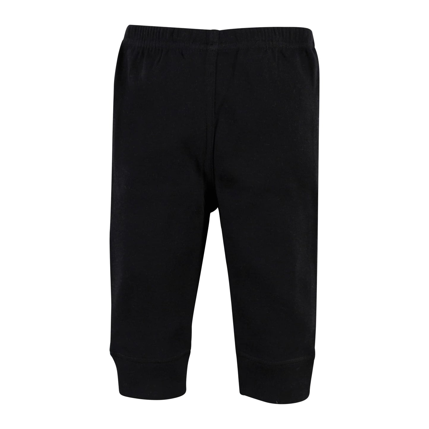 Hudson Baby Unisex Baby Cotton Pants And Leggings, Gold Heart Plaid, 12-18 Months