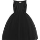 Lyxiof Baby Girls Tutu Dresses Sleeveless Princess Dress Infant Tulle Dress Toddler Sundress Black 3 Years
