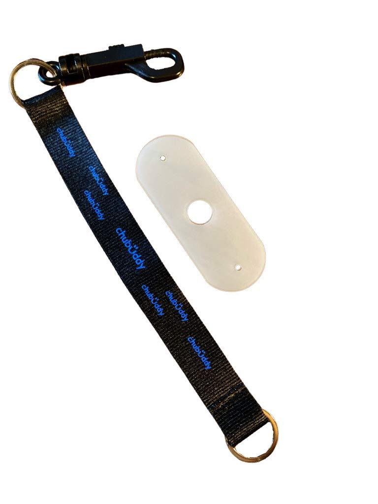 CHU-BUDDY chubuddy Chewy Holder- Black Tether and Natural Strap