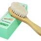 Molylove Baby Hair Brush, Wooden Goat Bristles Hair Brush for Newborns & Toddlers, Ideal for Cradle Cap, Perfect Baby Registry G
