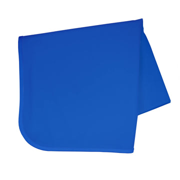 Bapronbaby Minimalist Royal Blue Splash Mat - Waterproof Catch-All For Under High Chairs, Floors, Tables, Playtime Or Arts & Cra