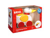 BRIO Infant & Toddler 30323 - Pull Along Duck Wood Baby Toy | Flapping Wings | Engaging Motor Skill Development | Certified Sust