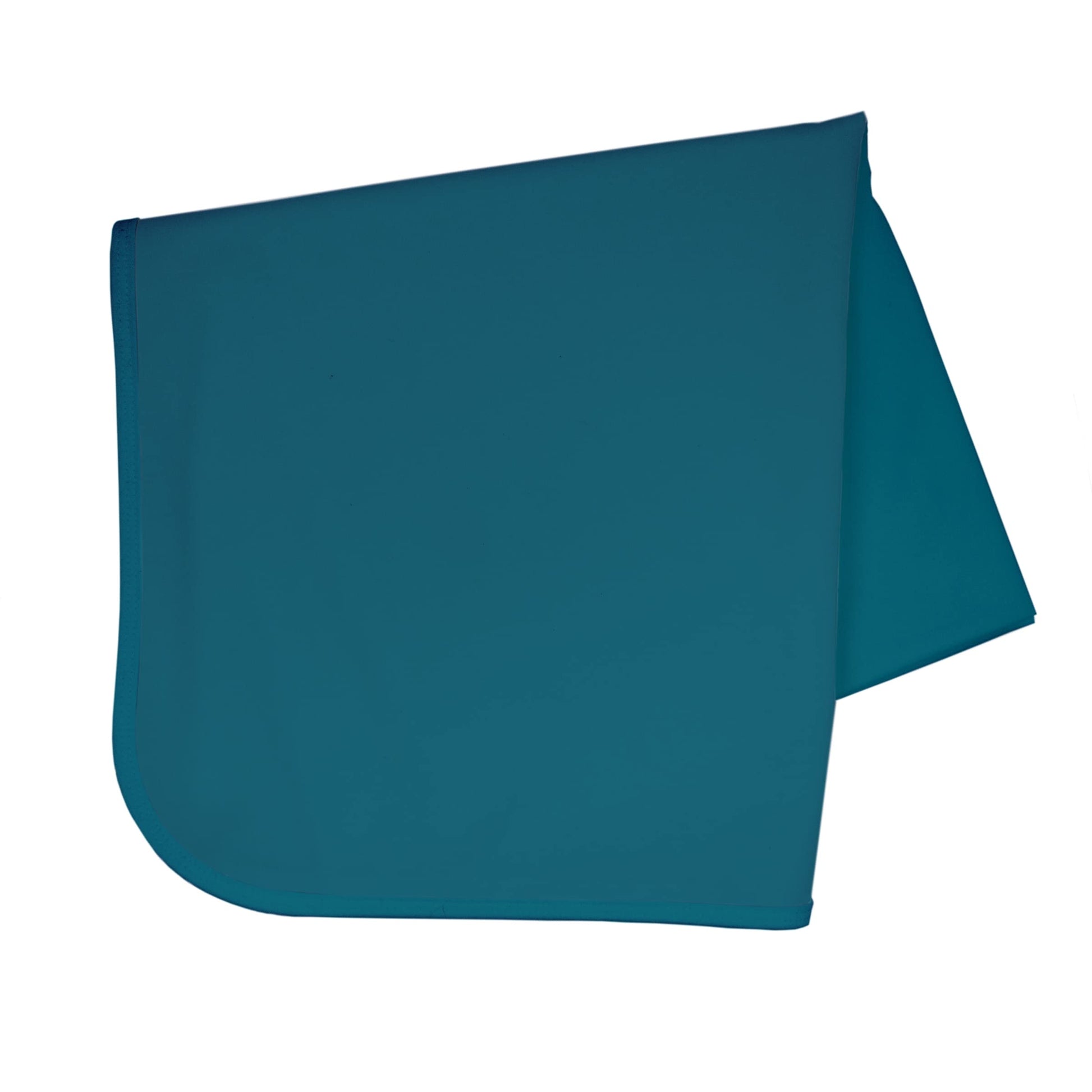 Bapronbaby Minimalist Teal Splash Mat - Waterproof Catch-All For Under High Chairs, Floors, Tables, Playtime Or Arts & Crafts -