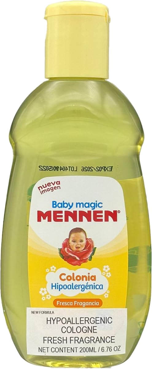 2 Baby Magic Mennen Cologne 6.76 Fl Oz (2 Colonias Mennen Para Bebe 200 Ml)