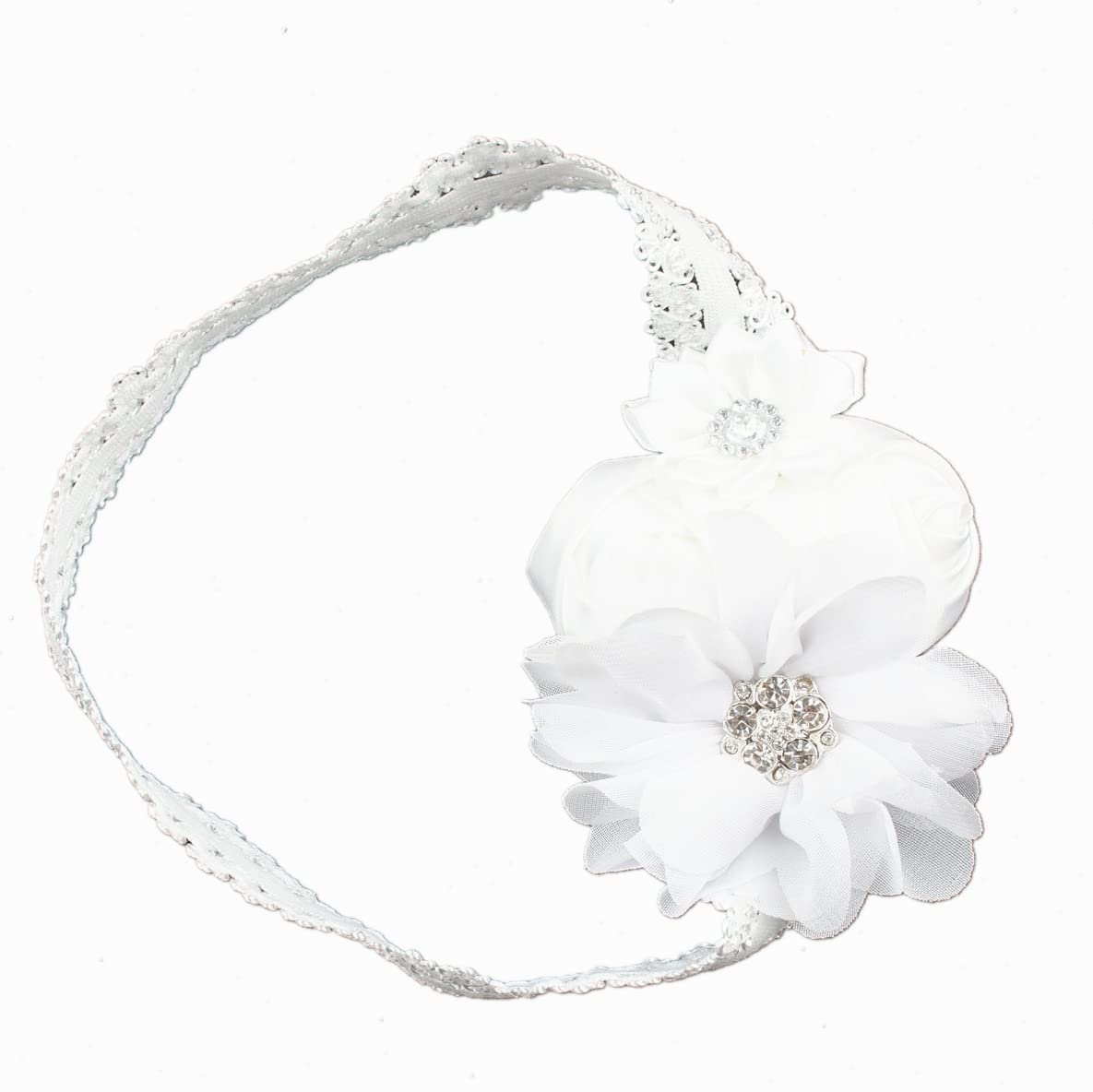 Mausong Christening Headbands Baptism Headbands With Bows