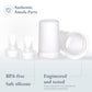 Ameda Universal Spare Parts Kit | Breast Pump Accessories | Ameda Breast Pump Parts | (2) Diaphragms & (2) Valves | Compatible W