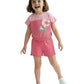 Max Girls Printed Sleepwear Shorts Set (S24CCT43BABY Pink)_23Y