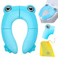 Safcare Folding Large Non-Slip Potty Training Seat for Boys and Girls, Travel Portable Reusable Toddlers Toilet Seat Covers Line