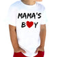 Rrhss Toddler Mama'S Boy Cotton Shirt Baby Valentines Day Tee