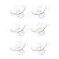 Frussonia Flange Inserts 21Mm 6Pcs - Compatible With Momcozy M5/M6/S12 Pro/S9 Pro/V1/V2,Spectra,Medela,Elvie,Lansinoh 24Mm Flang
