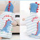 Tonwhar Kids Bath/Pool/Beach Hooded Poncho Towel-Cartoon Animal Pattern Cotton Beach Towel For Baby And Kids (Dinosaur, 1-4 Year