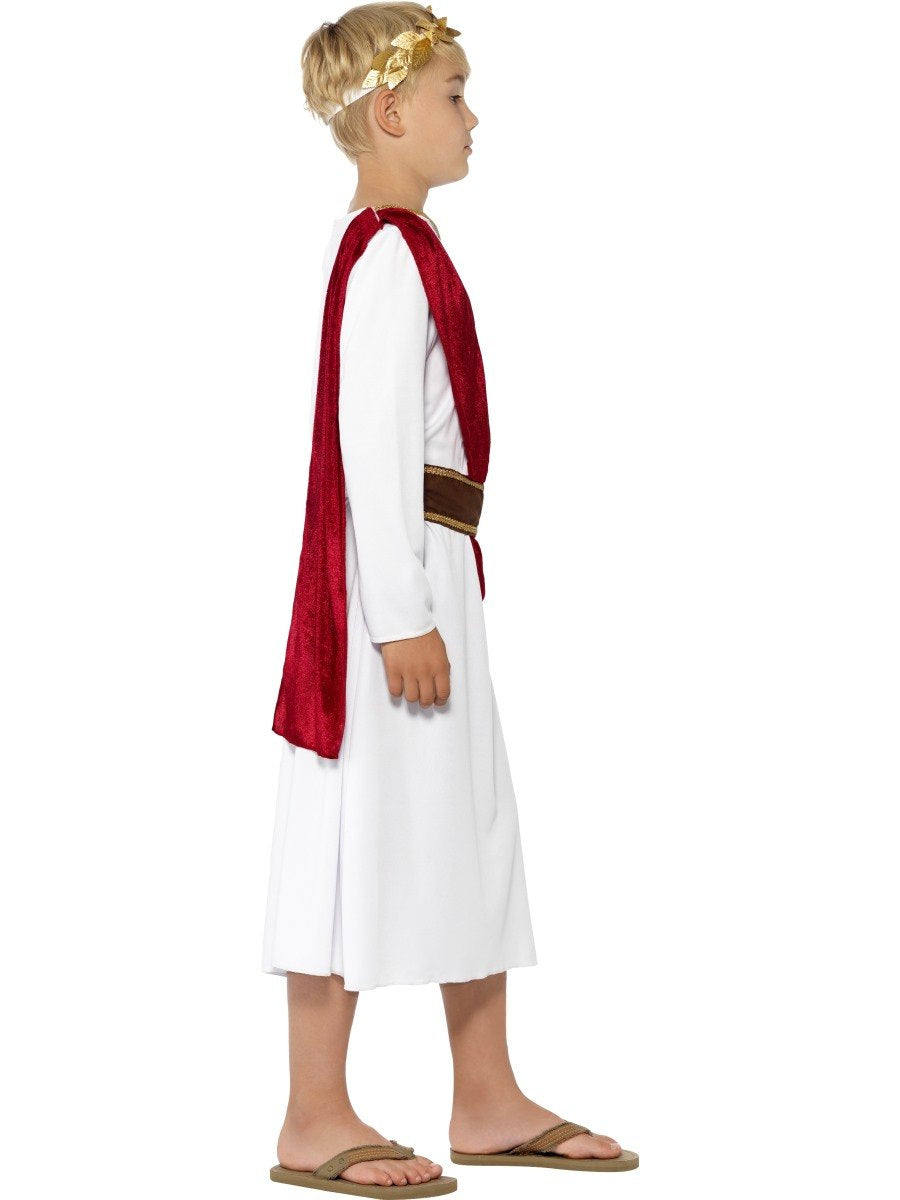 Smiffys Boys' S - Us Age 4-6 Years Roman Costume, White (44061S)