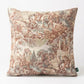 Beige & Multicolour Decorative Cushion (18 X 18 Inch)