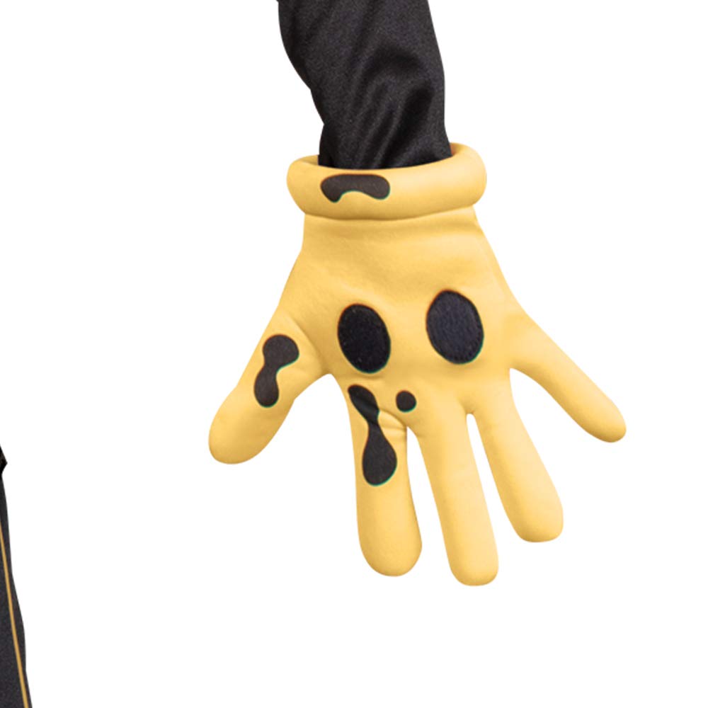 Disguise Bendy Costume For Kids, Deluxe Official Bendy And The Dark Revival Costumes With Mask And Bowtie, Size Extra Large (14-