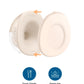 Eufy Original Dust Cover (2-Pack) For Wearable Breast Pump E10/S1/S1 Pro, Leak-Proof And Dust-Proof Breast Pump Replacement Part