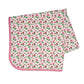 Bapronbaby Eric Carle Pink Floral Caterpillar Splash Mat - Waterproof Catch-All For Under High Chairs, Floors, Tables, Playtime
