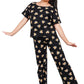 BLOEM Girls Cotton Night Suit | Comfortable Sleepwear & Loungewear | Soft Printed Pyjama Set with Long Sleeves TShirt | Casual 
