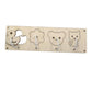 ATORSE Kids Busy Board DIY Material Activity Sensory Board Parts for Toddler Gifts Animals Matching