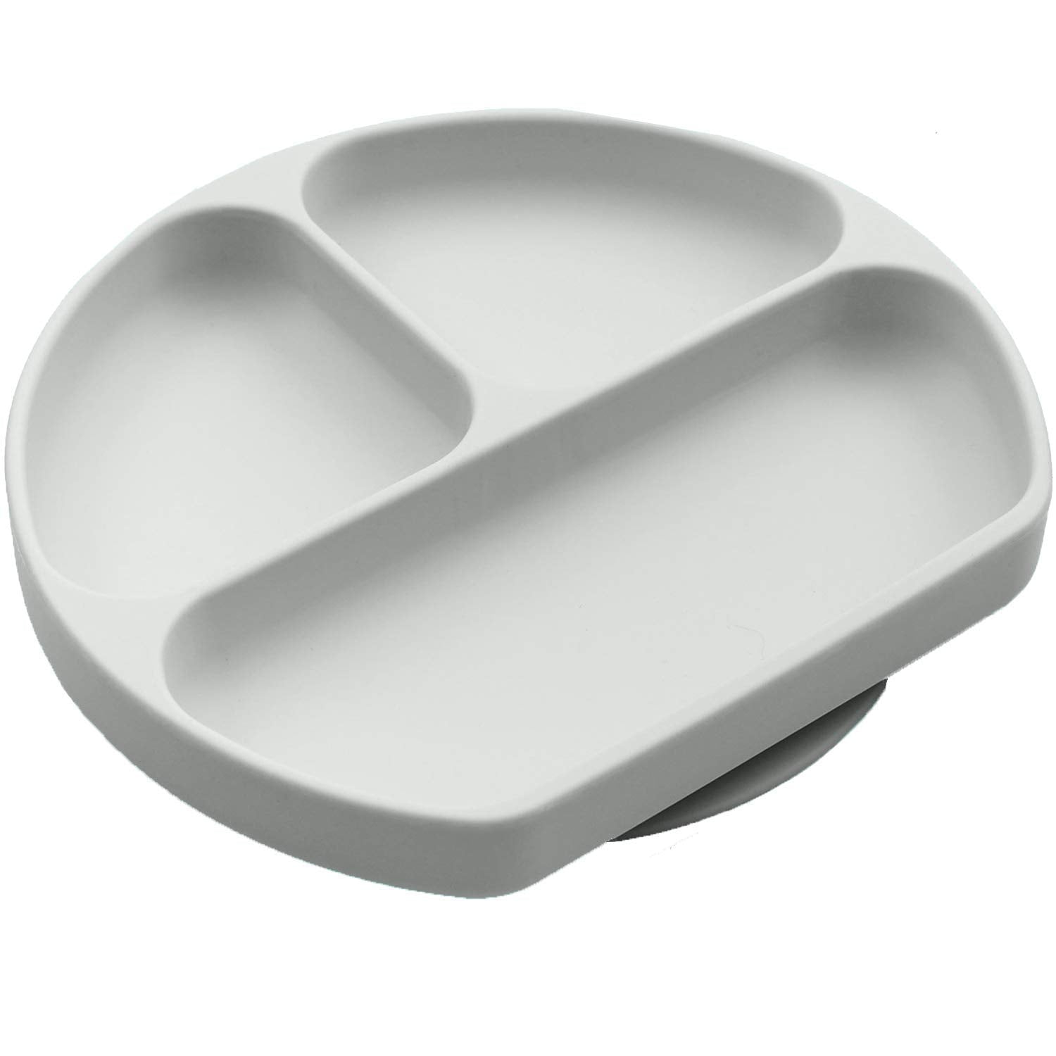 Silikong Suction Plate For Toddlers | Bpa Free, 100% Food-Grade Silicone | Microwave, Dishwasher And Oven Safe | Stay Put Divide
