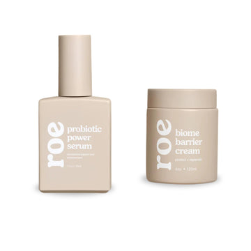 Roe Wellness Power Pair Probiotic Baby Power Serum & Biome Barrier Cream | Hydrating, Soothing, Clean Ingredients & Safe For All