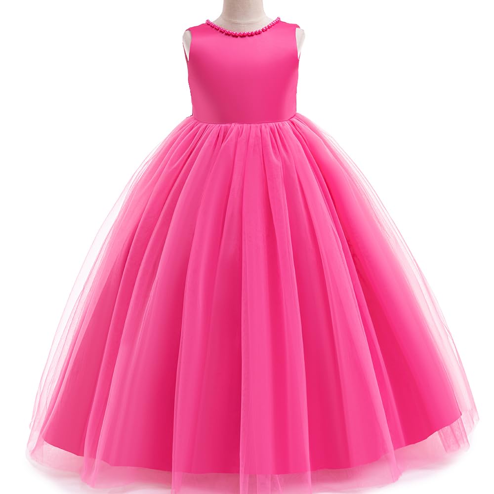 Jup'Elle Baby Girls Dresses With Pearls - Party Wedding Pageant Eastern Flower Girl Dress 6 Months