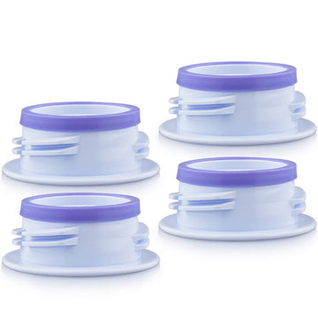 Maymom 3Rd Gen Thread Changer Or Bottle Converter; Allow Spectra S1 S2 Pump Wide Mouth Flange Compatible W Medela Bottle, Ameda