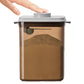 Ankou One-Push Formula Container, 2300Ml Formula Dispenser With Scoop And Scraper, Milk Powder Container With Lids, Bpa-Free Air