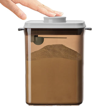 Ankou One-Push Formula Container, 2300Ml Formula Dispenser With Scoop And Scraper, Milk Powder Container With Lids, Bpa-Free Air