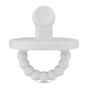 Ryan & Rose Cutie Pat Pacifier Teether (Slant, Grey)