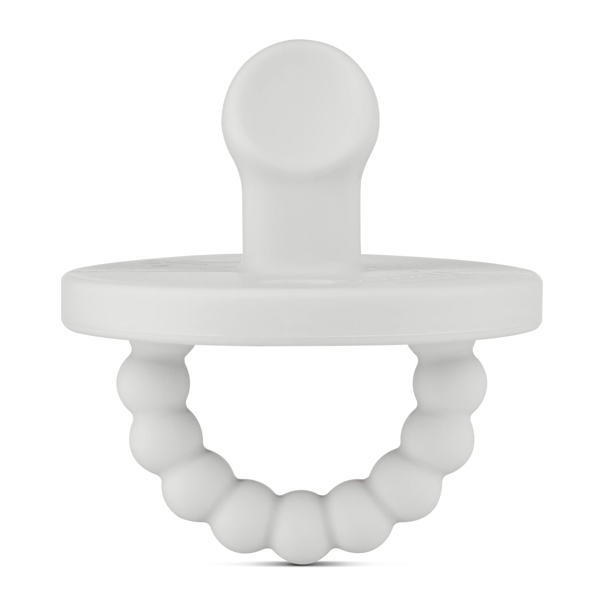 Ryan & Rose Cutie Pat Pacifier Teether (Slant, Grey)