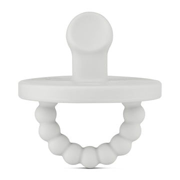 Ryan & Rose Cutie Pat Pacifier Teether (Slant, Grey)
