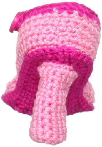 Jefferies Socks Baby-Girls Newborn High Heel Bootie, Pink, Newborn