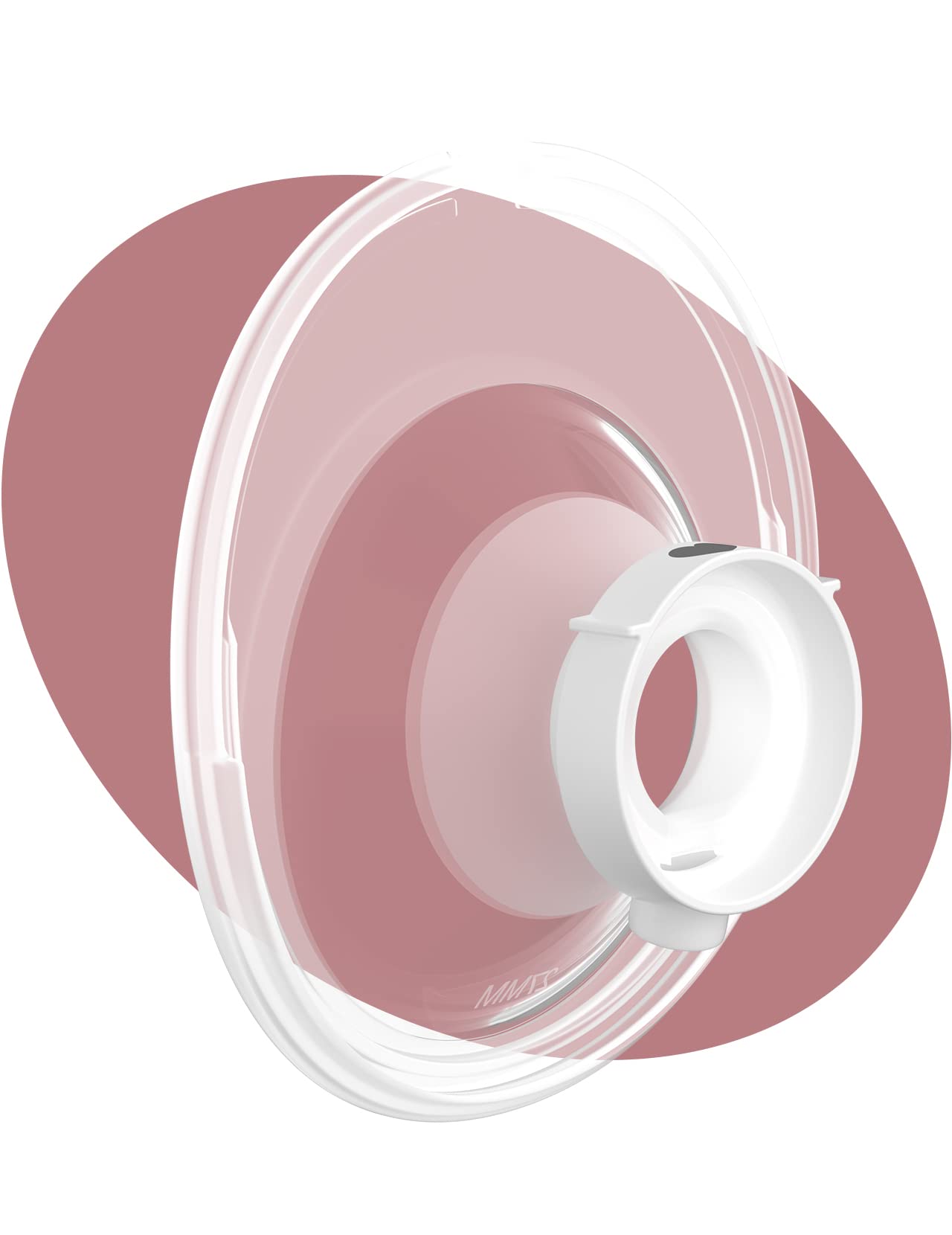 Momcozy Double-Sealed Flange 27Mm Compatible With Momcozy M5 Breast Pump. Original M5 Breast Pump Replacement Accessories, 1Pc (