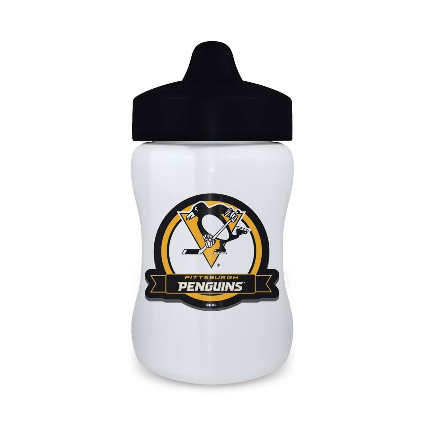BabyFanatic Sippy Cup - NHL Pittsburgh Penguins - Officially Licensed Toddler & Baby Cup