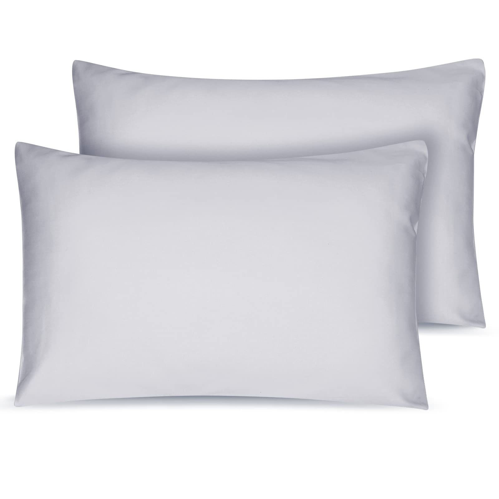 Organic Cotton Toddler Pillowcase 2 Pack, 14 X 20 Travel Pillow Case Cover For Babies, Kids, Boys And Girls, Soft And Breathable