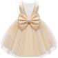 Baby Flower Girl Party Wedding Princess Dress,Sleeveless Floor Length Tutu Tulle Dance Birthday Gown 2T