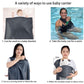 CUBY Water Baby Sling Carrier Breathable Mesh Baby Wraps Carrier Adjustable Ring Sling Baby Carrier Infant Carrier for Summer Sw