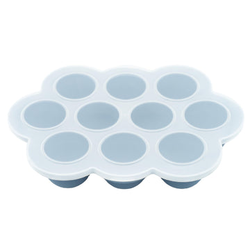 Weesprout Silicone Baby Food Freezer Tray With Clip-On Lid - Perfect Storage Container For Homemade Baby Food, Vegetable & Fruit