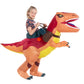 Hsctek Inflatable Dinosaur Costume Kids For Boys Girls, Inflatable Blow Up Riding Dinosaur Trex Costume Children, Inflatable Rid