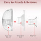 Flange Inserts 10Pcs 13/15/17/19/21Mm*2 Compatible With Momcozy S9/S9Pro/S10/S12/S12Pro/Spectra/Medela/Tsrete 24Mm Breast Pump S