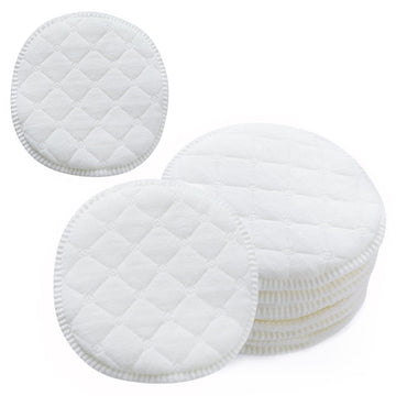 Lapangzi Reusable Breast Pads For Breastfeeding 12 Pack Organic Washable Nipple Pads Nursing Pads Cotton Highly Absorbent Postpa