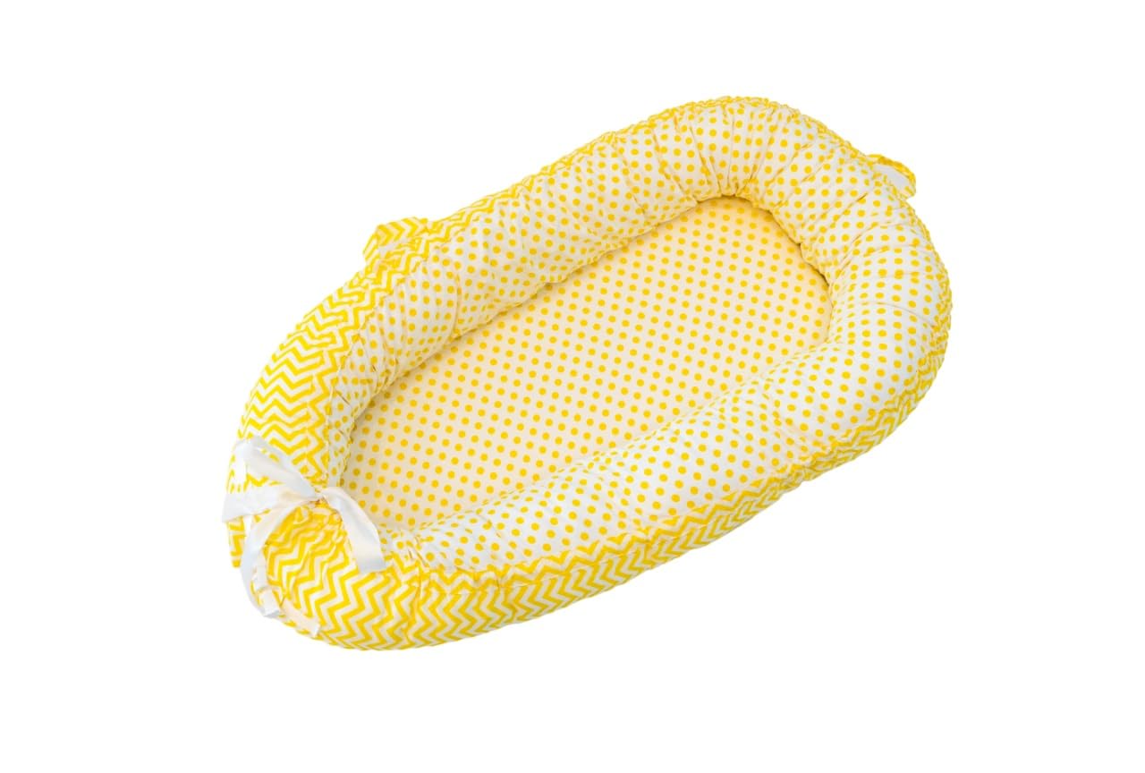 Best Morrison - Baby Lounger Cover for Newborn 0-24 Months 100% Cotton Newborn Portable Baby Lounger Pillow for Infants Organic 