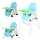 Syga High Chair For Baby Kids,Safety Toddler Feeding Booster Seat Dining Table Chair With Cushion(Green)