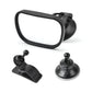 Kewucn Baby Car Mirror, Shatterproof Automotive Interior Rearview Baby Observation Mirror, Adjustable Child Safety Seat Rear Vie