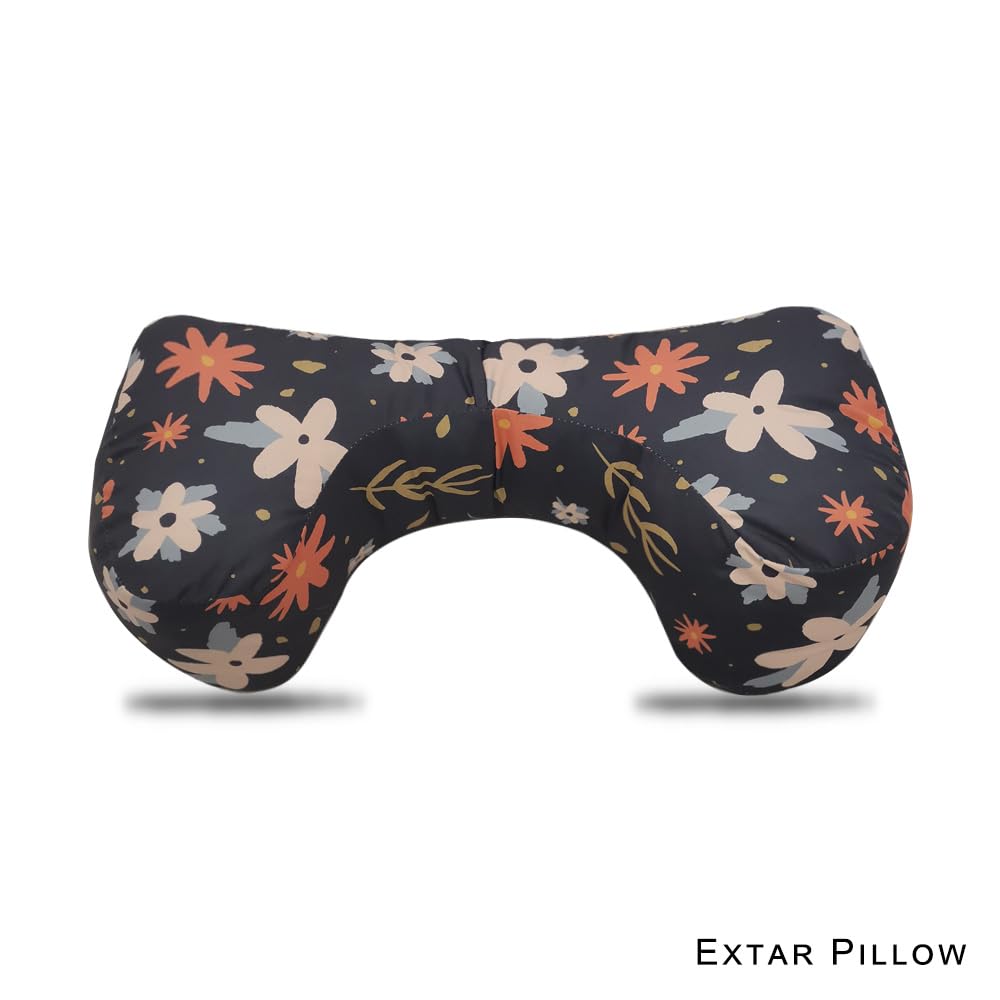 Shopping Cart Cover For Baby/Toddler With Pillow, Cozy High Chair Cover, Removable Bolster Positioner, Dark Blue