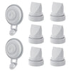 Tovvild 6 Pc Duckbill Valves And 2 Pc Silicone Diaphragms Compatible With Momcozy M9 Replacements Parts, Replace Mom Cozy M9 Pum