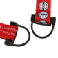 Hooshing 2Pcs Kids Baby Safety Seat Belt Adjustable Supermarket Shopping Cart Belt Chair Seat Belts Red